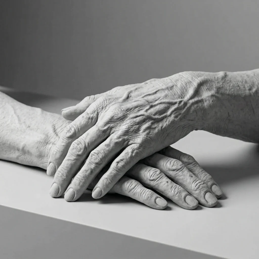 Close-up shot of a hand
